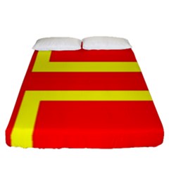 Normandy Flag Fitted Sheet (queen Size)