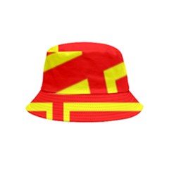 Normandy Flag Inside Out Bucket Hat (kids) by tony4urban