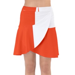 Derry Flag Wrap Front Skirt by tony4urban