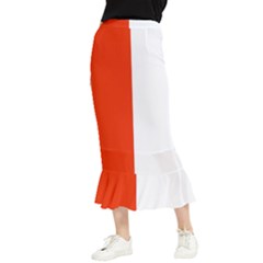 Derry Flag Maxi Fishtail Chiffon Skirt by tony4urban