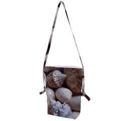 Beautiful Seashells  Folding Shoulder Bag by StarvingArtisan