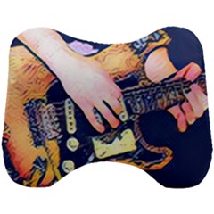 Stevie Ray Guitar  Head Support Cushion by StarvingArtisan