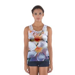 Daisy Painting  Sport Tank Top  by StarvingArtisan