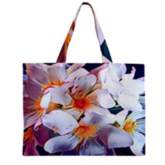 Daisy Painting  Zipper Mini Tote Bag