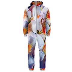 Daisy Painting  Hooded Jumpsuit (men)