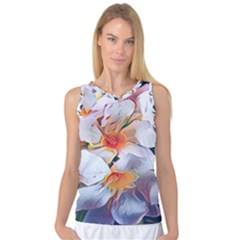 Daisy Painting  Women s Basketball Tank Top