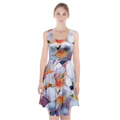 Daisy Painting  Racerback Midi Dress