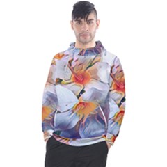 Daisy Painting  Men s Pullover Hoodie