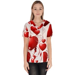 Pngwing Com (1) Women s V-Neck Scrub Top