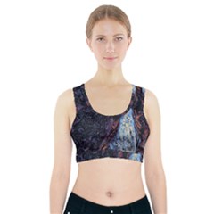 Pavement Lover Sports Bra With Pocket by MRNStudios