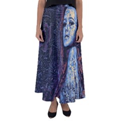 Pavement Lover Flared Maxi Skirt by MRNStudios