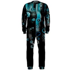 Falling Down Pattern OnePiece Jumpsuit (Men)