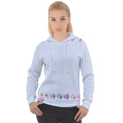 Valentine Day Heart Pattern Capsule Women s Overhead Hoodie by artworkshop