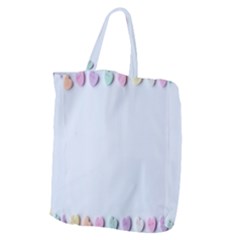 Valentine Day Heart Pattern Capsule Giant Grocery Tote by artworkshop