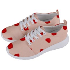 Valentine Day Pattern Logo Heart Men s Lightweight Sports Shoes by artworkshop