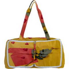 Valentine Day Heart Flower Gift Multi Function Bag by artworkshop