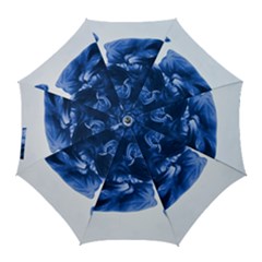 Moving Water And Ink Golf Umbrellas by artworkshop