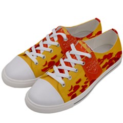 Valentine Day Heart Love Potion Women s Low Top Canvas Sneakers by artworkshop