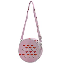 Lolly Candy  Valentine Day Crossbody Circle Bag