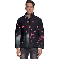 Love Valentine s Day Men s Puffer Bubble Jacket Coat