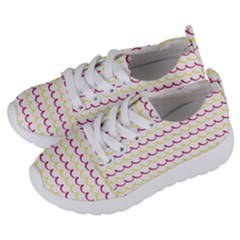 Pattern Waves Kids  Lightweight Sports Shoes by artworkshop