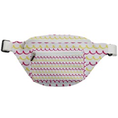 Pattern Waves Fanny Pack by artworkshop