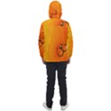 Wallpaper Liquid Bubbles Macro Orange Bright Men s Front Pocket Pullover Windbreaker View2