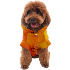 Wallpaper Liquid Bubbles Macro Orange Bright Dog Coat by artworkshop