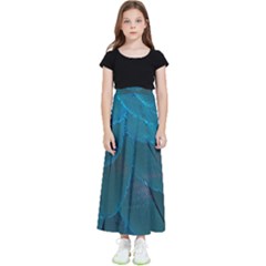 Beautiful Plumage Kids  Flared Maxi Skirt by artworkshop