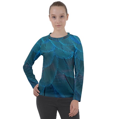 Beautiful Plumage Women s Long Sleeve Raglan Tee by artworkshop