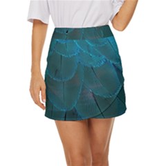 Beautiful Plumage Mini Front Wrap Skirt by artworkshop