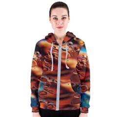 Copper Glow Women s Zipper Hoodie