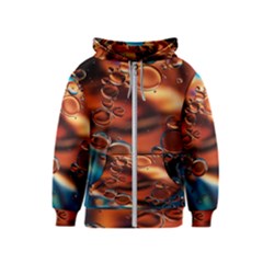 Copper Glow Kids  Zipper Hoodie