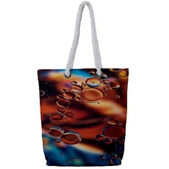 Copper Glow Full Print Rope Handle Tote (Small)