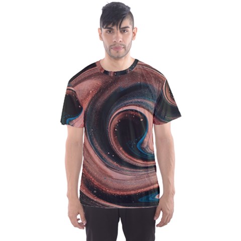 Abstrak Pattern Wallpaper Men s Sport Mesh Tee by artworkshop