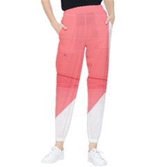Green Pink Interior Paint Tapered Pants