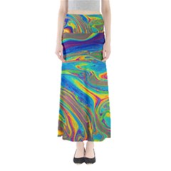 My Bubble Project Fit To Screen Full Length Maxi Skirt by artworkshop