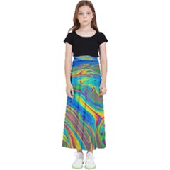My Bubble Project Fit To Screen Kids  Flared Maxi Skirt
