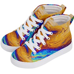 My Bubble Project Kids  Hi-Top Skate Sneakers