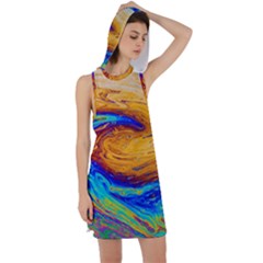 My Bubble Project Racer Back Hoodie Dress