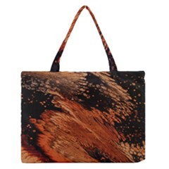 Painting Wallpaper Zipper Medium Tote Bag