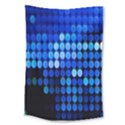 Pattern Blue Logo Large Tapestry View1