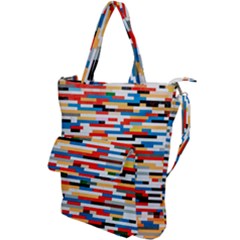 Pattern Wallpaper Shoulder Tote Bag by artworkshop