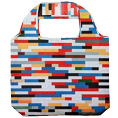Pattern Wallpaper Foldable Grocery Recycle Bag by artworkshop