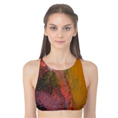 Pollock Tank Bikini Top by artworkshop