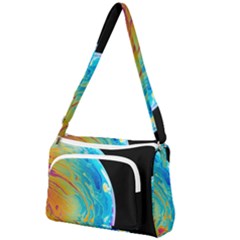 Soap Bubble Project Front Pocket Crossbody Bag by artworkshop