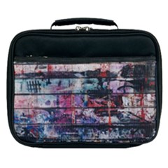 Splattered Paint On Wall Lunch Bag by artworkshop