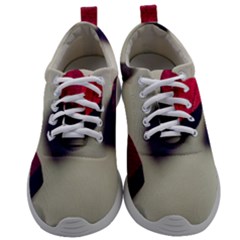 Valentine Day Heart 3d Mens Athletic Shoes by artworkshop