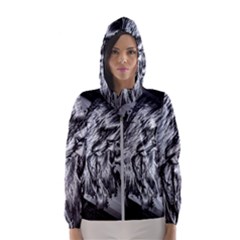 Iron Slide Women s Hooded Windbreaker by MRNStudios