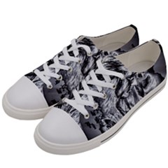 Iron Slide Men s Low Top Canvas Sneakers by MRNStudios